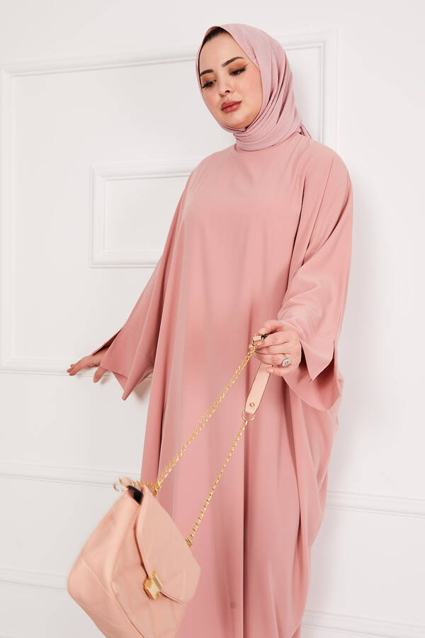 MD - Ceyda Tesettür Abaya Pudra (1) MD - Ceyda Tesettür Abaya Pudra (1)