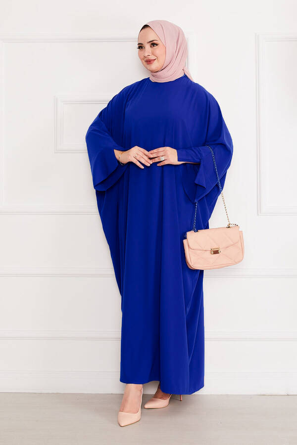 Ceyda Tesettür Abaya Saks - 5