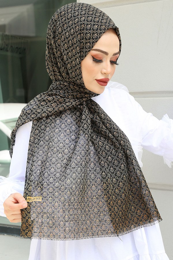  - Çiçek Desenli Şal 8468-6 (1)