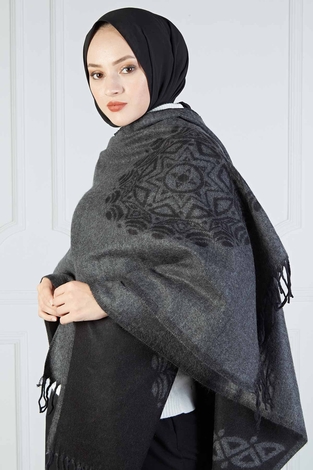 Cift Tarafli Desenli Panco 190e7329 Antrasit