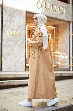 Climt Trençkot 7342-2 Camel - Thumbnail
