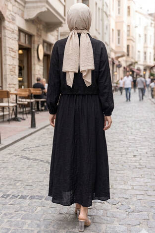 Crop Ceket Etekli Spor Takım Siyah - Thumbnail