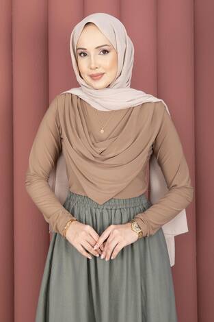 Degaje Dökümlü Sandy Body Camel - Thumbnail