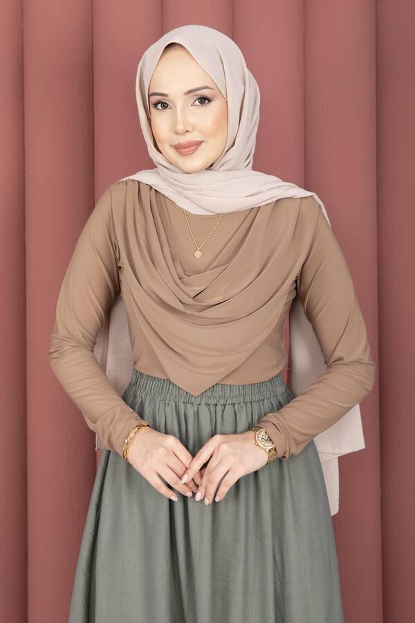Degaje Dökümlü Sandy Body Camel - 4