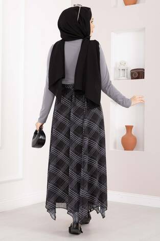 Degaje Dökümlü Sandy Body Gri - Thumbnail