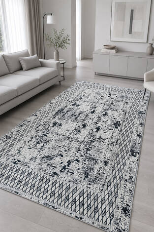 Desenli Çift Taraflı Kilim -127 - Thumbnail