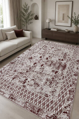 Desenli Çift Taraflı Kilim -128 - Thumbnail