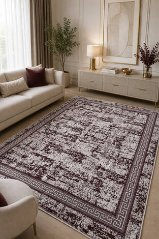 Desenli Çift Taraflı Kilim -129