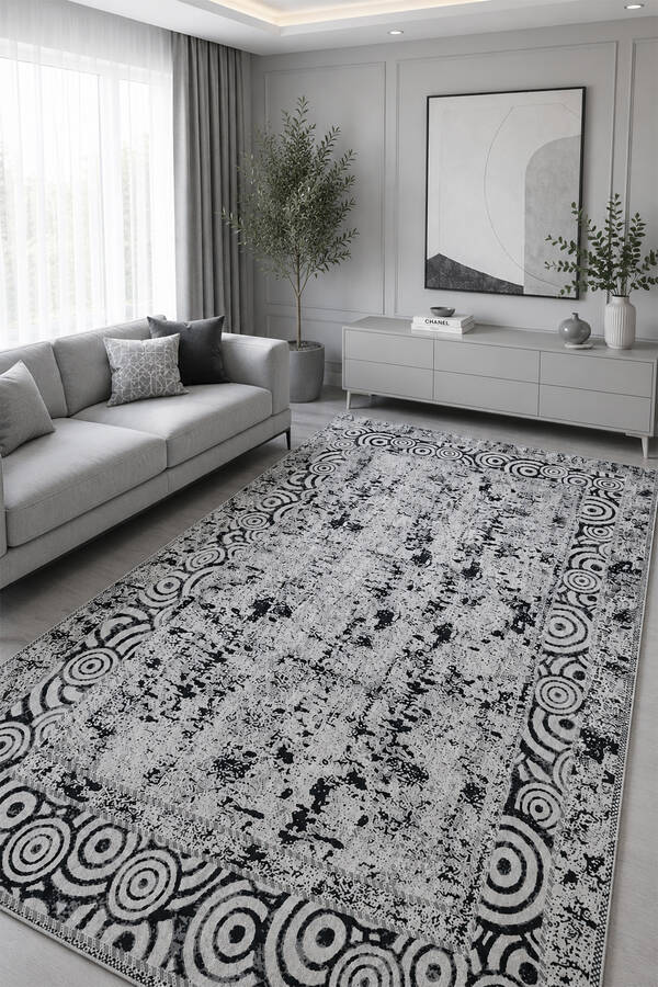Hby - Desenli Çift Taraflı Kilim -130
