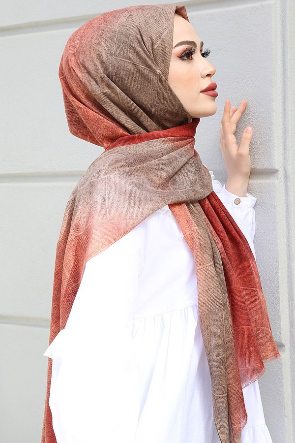  - Desenli Pamuklu Şal 3378-11 (1)