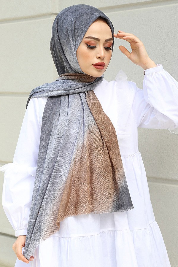  - Desenli Pamuklu Şal 3378-5 (1)