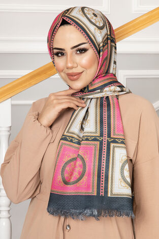 Dijital Baskılı Şal -24 - Thumbnail