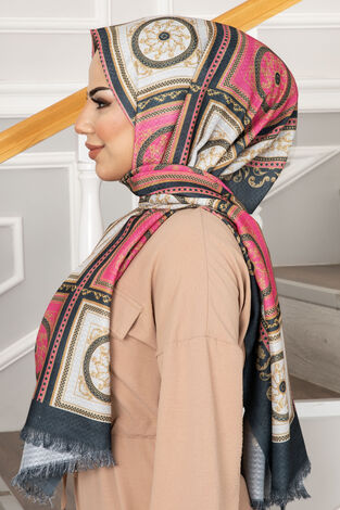 Dijital Baskılı Şal -24 - Thumbnail