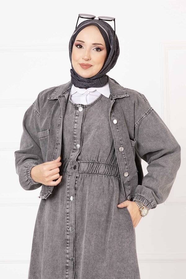 Org - Elbise Ceket Kot Takım Füme (1) Org - Elbise Ceket Kot Takım Füme (1)