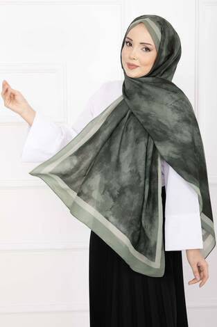 Elegance Desenli Şal Serisi Mint - Thumbnail