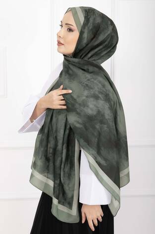 Elegance Desenli Şal Serisi Mint - Thumbnail