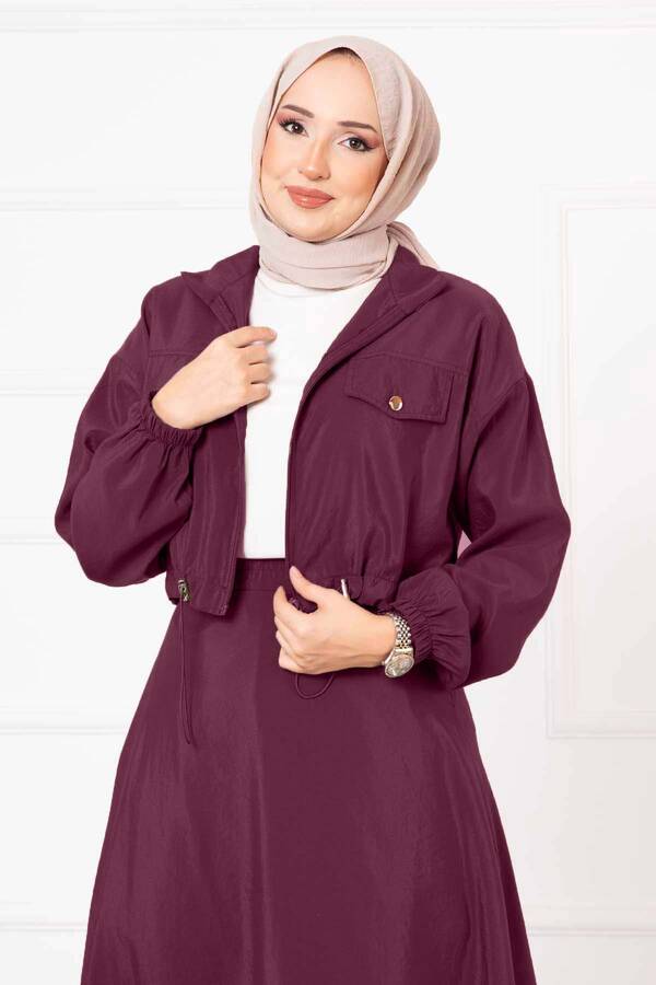 MD - Etekli İkili Takım Bordo (1) MD - Etekli İkili Takım Bordo (1)