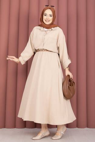 Etekli İkili Takım Vizon - Thumbnail