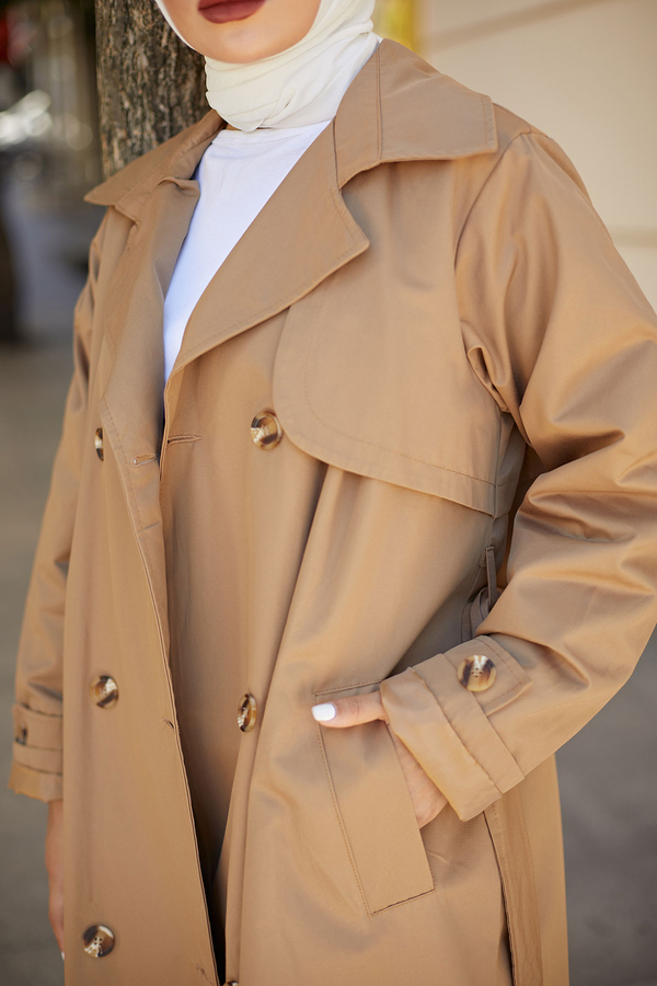  - Fenny Trençkot 9067-1 Camel (1)