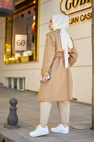 Fenny Trençkot 9067-1 Camel - Thumbnail
