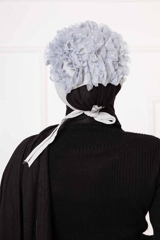 Fırfırlı Bone Mint - Thumbnail