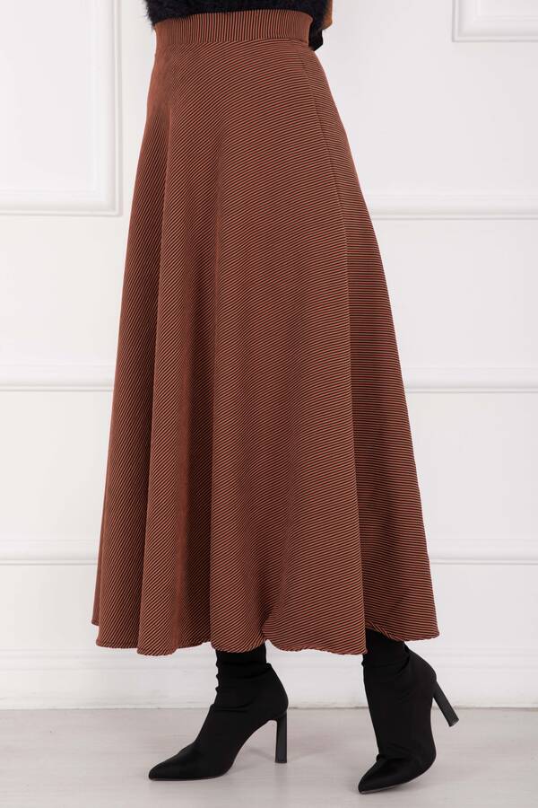 CVN - Fitilli Mevlana Etek Taba (1)