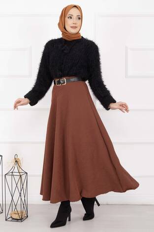 Fitilli Mevlana Etek Taba - Thumbnail