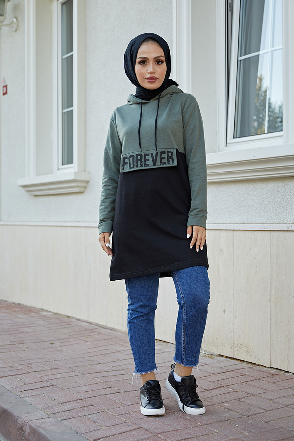  - Forever Spor Tunik 8668-5 Haki