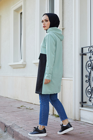 Forever Spor Tunik 8668-8 Mint - Thumbnail