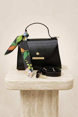 Fular Detaylı El Ve Omuz Çantası -130