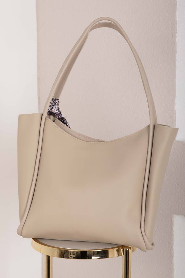 Dmç - Fular Detaylı Kol Çantası -10 (1)