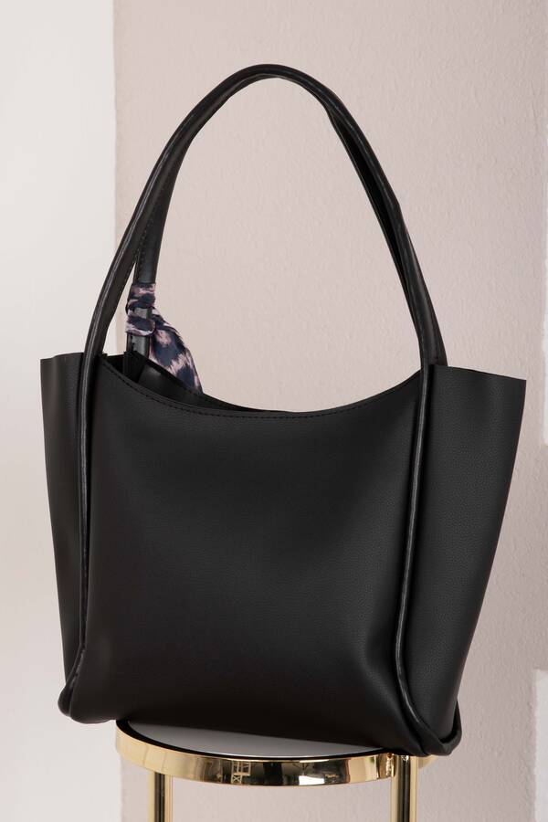 Dmç - Fular Detaylı Kol Çantası -11 (1)