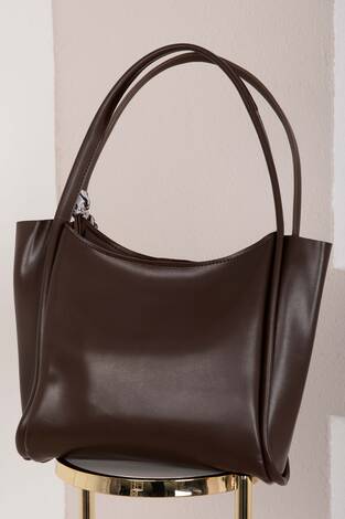 Fular Detaylı Kol Çantası -13 - Thumbnail