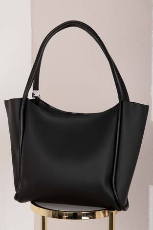 Fular Detaylı Kol Çantası -14 - Thumbnail