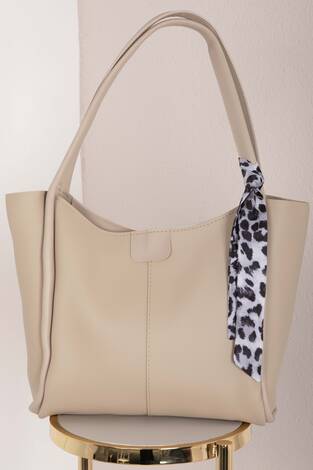 Fular Detaylı Kol Çantası -16