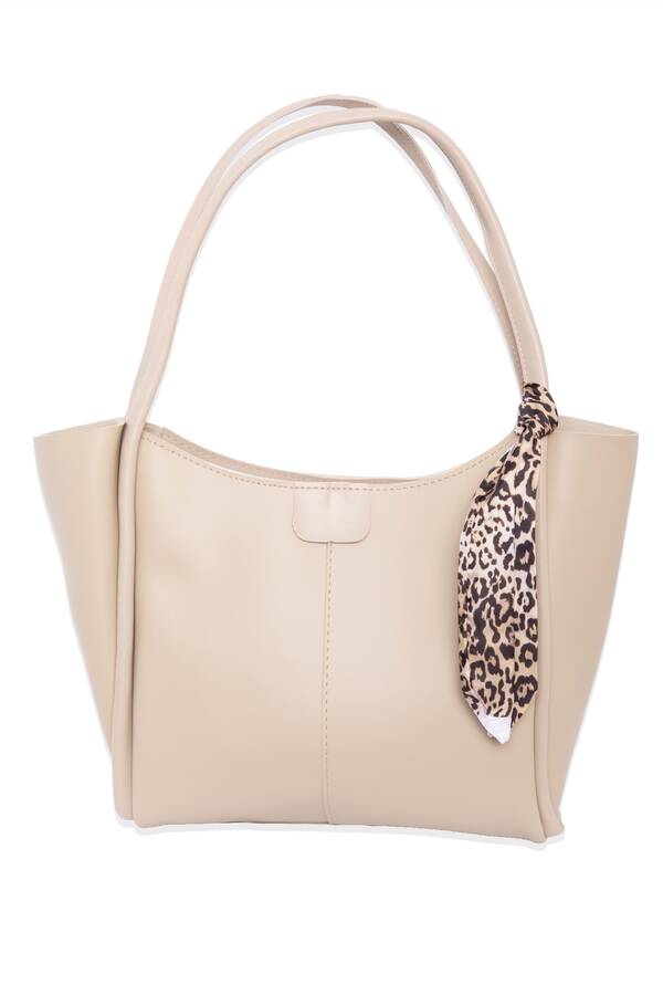 Dmç - Fular Detaylı Kol Çantası -19