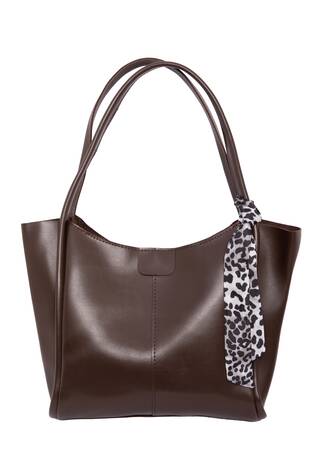 Fular Detaylı Kol Çantası -21