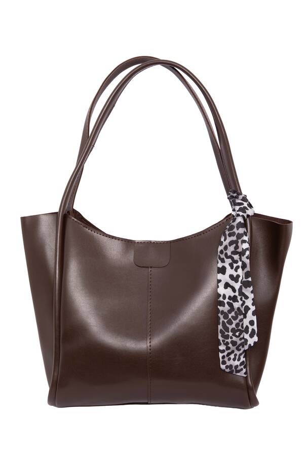 Dmç - Fular Detaylı Kol Çantası -21