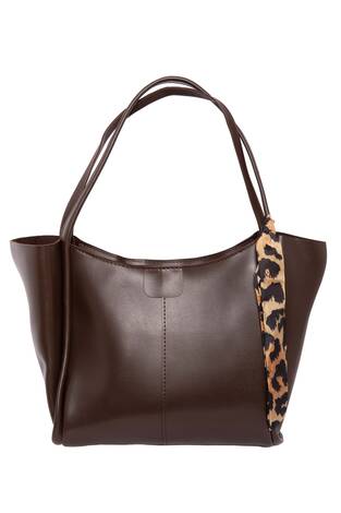 Fular Detaylı Kol Çantası -22 - Thumbnail