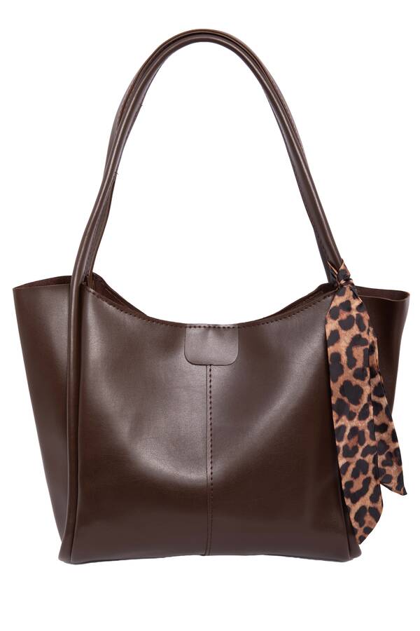 Dmç - Fular Detaylı Kol Çantası -24