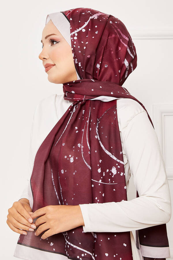 Msc - Galaksi Desen Tesettür Şal Bej (1) Msc - Galaksi Desen Tesettür Şal Bej (1)