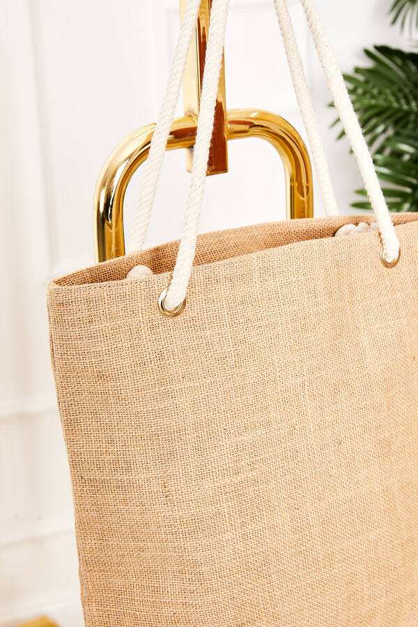 Dmç - Hasır Plaj Çantası (1) Dmç - Hasır Plaj Çantası (1)