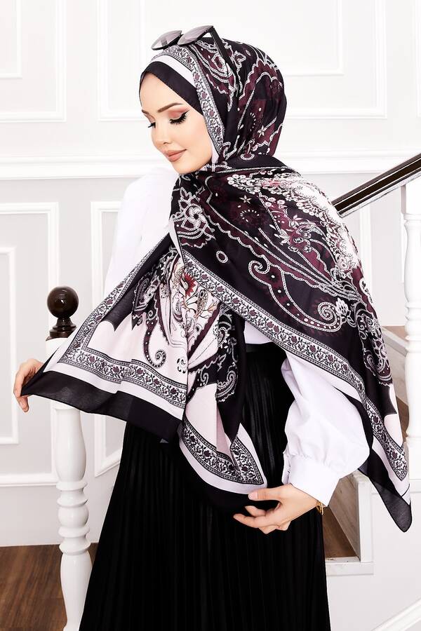 Hira Desen Soft Şal -10 Hira Desen Soft Şal -10