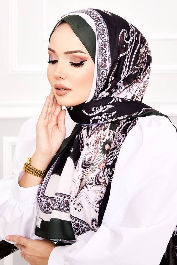 Ecn - Hira Desen Soft Şal -4 (1)