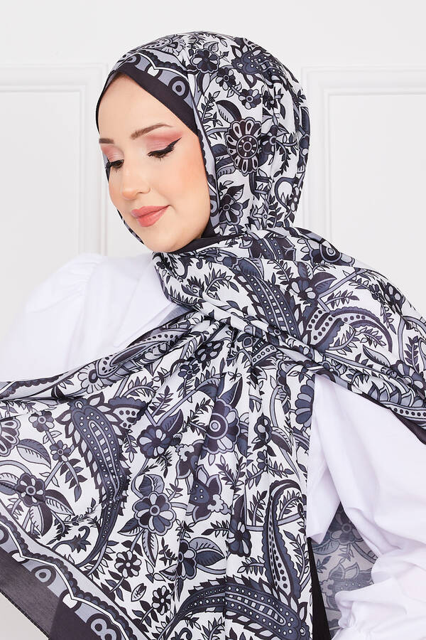 Msc - Hürrem Desenli Tesettür Şal -2 (1) Msc - Hürrem Desenli Tesettür Şal -2 (1)