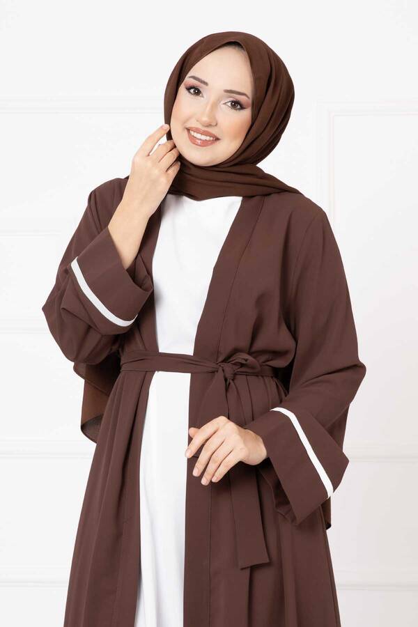 Efs - İkili Abaya Takım Kahve (1)