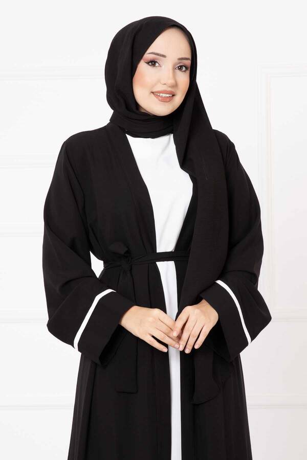 Efs - İkili Abaya Takım Siyah (1)