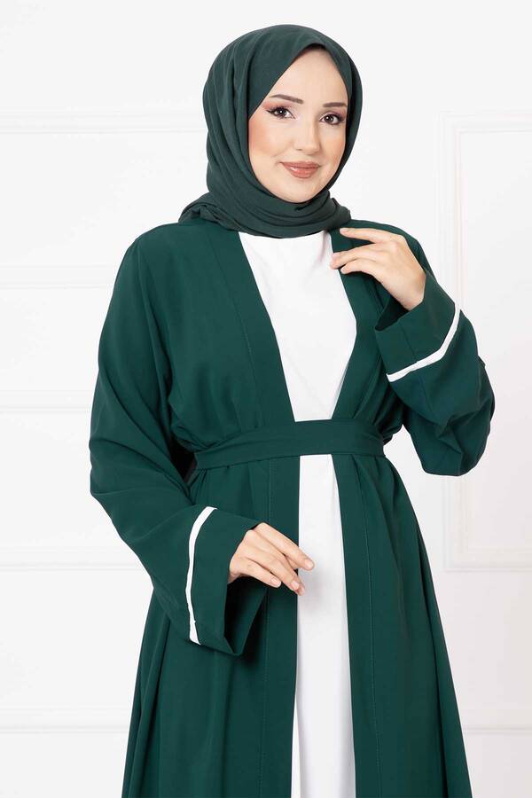 Efs - İkili Abaya Takım Zümrüt (1)