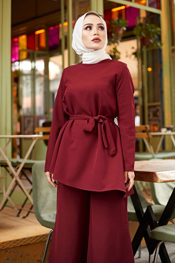  - İkili Takım 5597-04 Bordo (1)