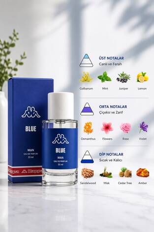 Kappa Edp Erkek Parfüm Blue - Thumbnail